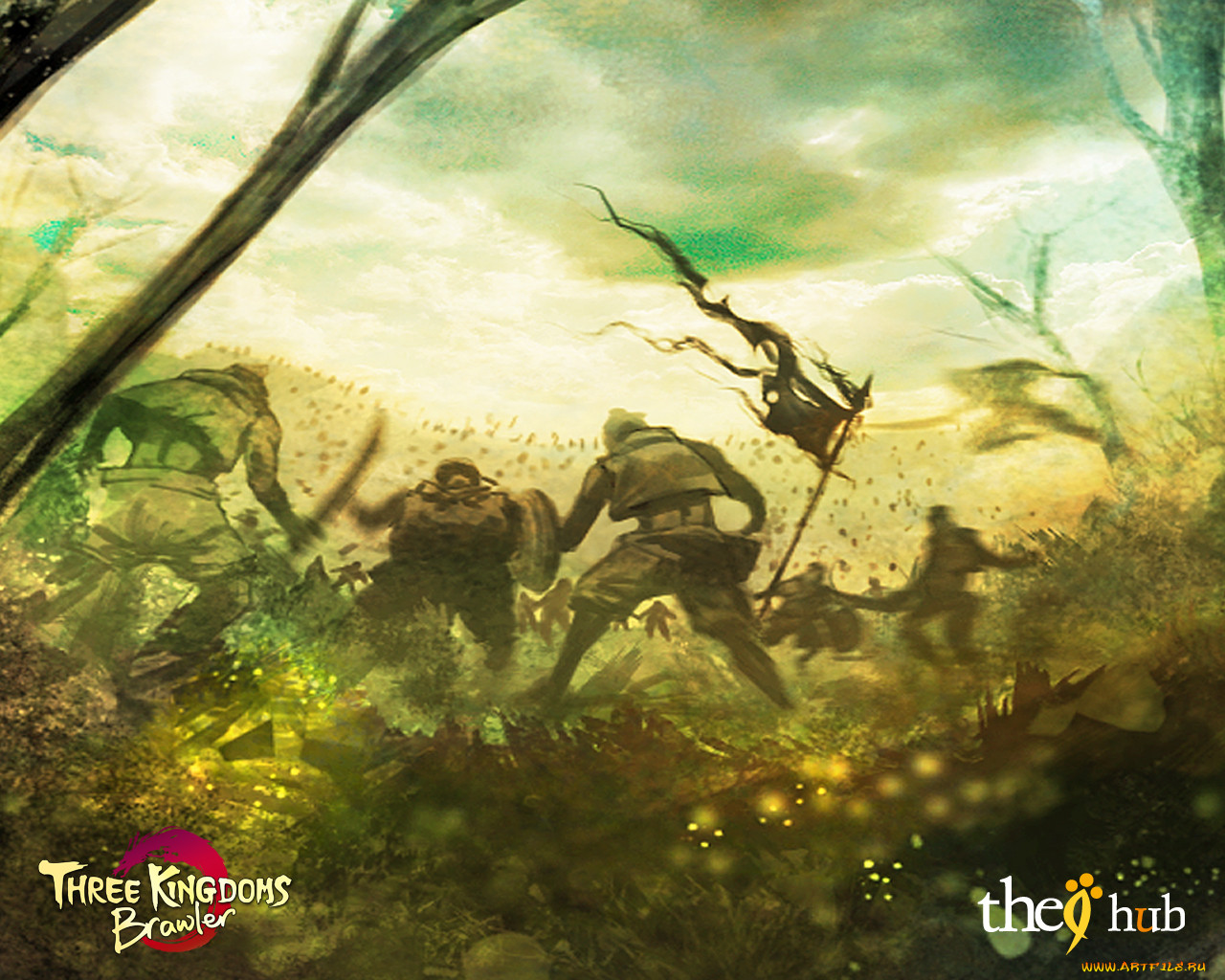 three, kingdoms, brawler, , 